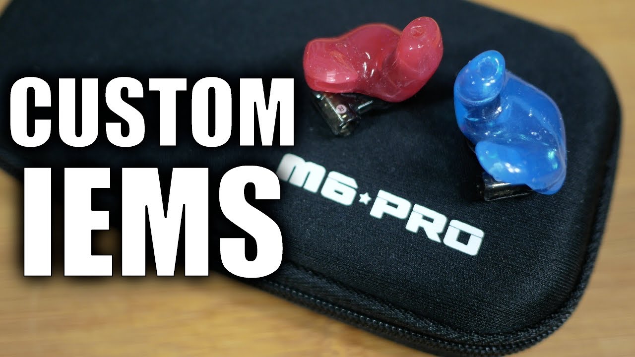 Load video: Video of SomeGadgetGuy’s video diary of the ear scanning process, and his review of the MX PRO series in-ear monitors