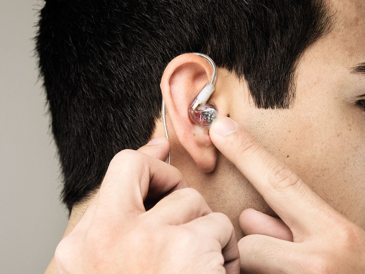 how to wear in ear monitor fit guide