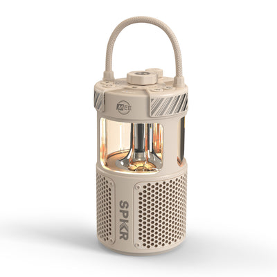 Image of lightSPKR Bluetooth Wireless Speaker with Camping Lantern.