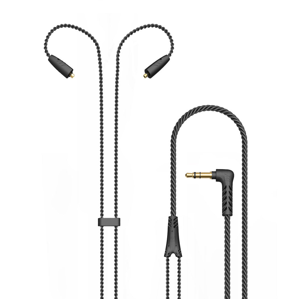 MMCX Connecteur Câble Casque de Remplacement Écouteurs Câblés 3,5 Mm Cordon Amovible Compatible avec Shure SE215/SE315/SE425/SE535/SE846 MMCX Connecteur Câble Casque de Remplacement Écouteurs Câblés 3,5 Mm Cordon Amovible Compatible avec Shure SE215/SE315/SE425/SE535/SE846