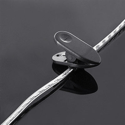 Image of Black Original Shirt Clip for Earphones
