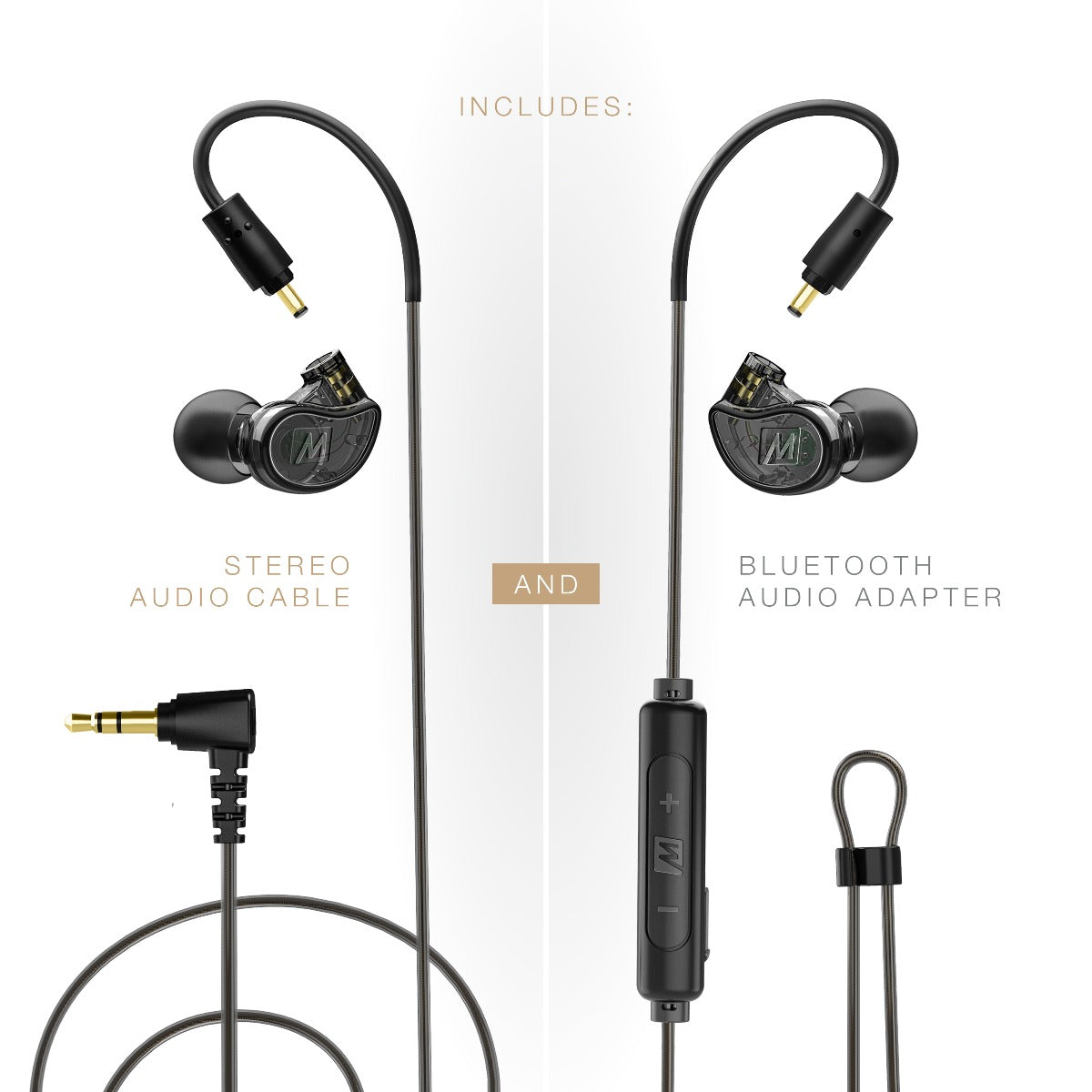 Image of M6 PRO Musicians’ In-Ear Monitors: Wired + Wireless Combo Pack.