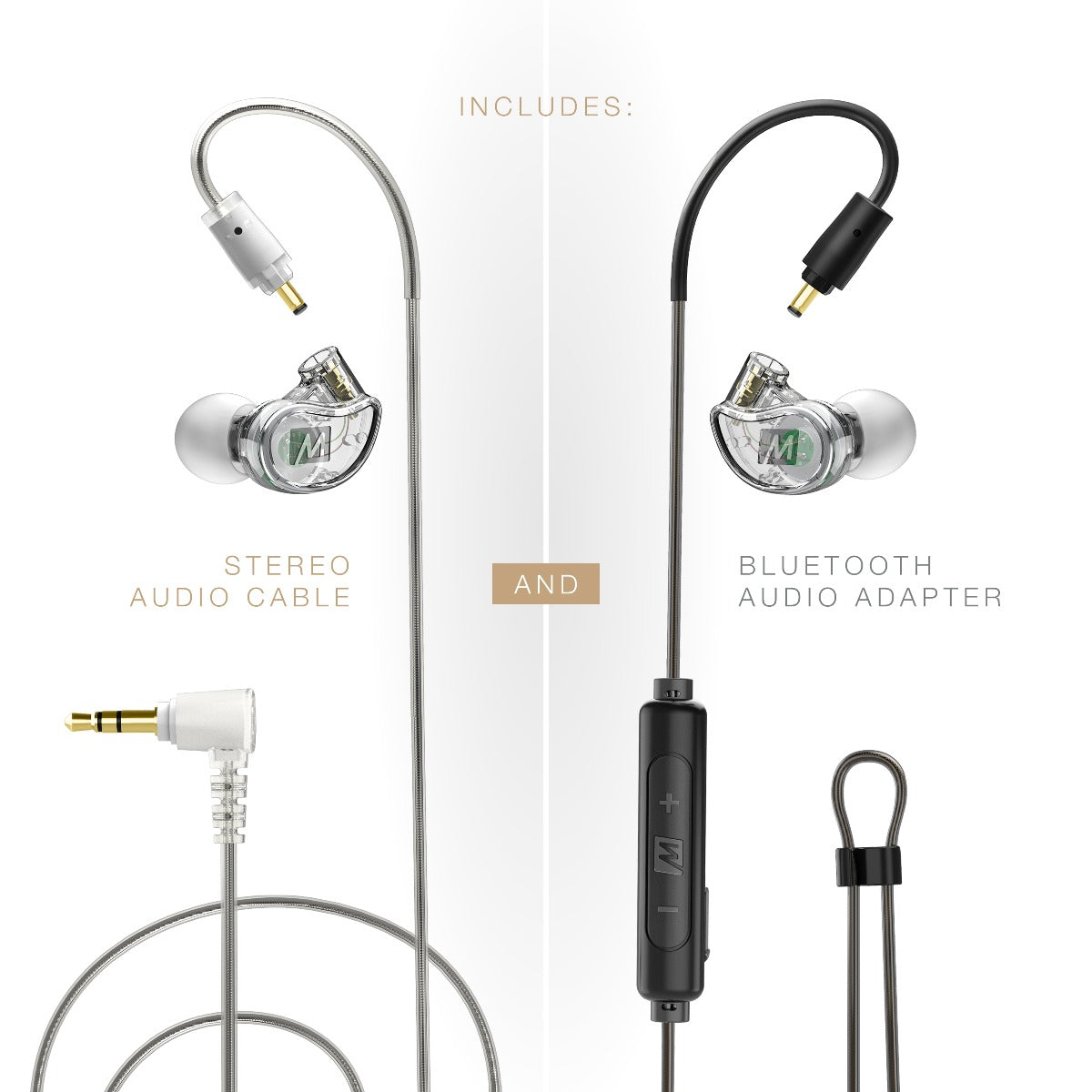 M6 PRO Musicians’ In-Ear Monitors: Wired + Wireless Combo Pack